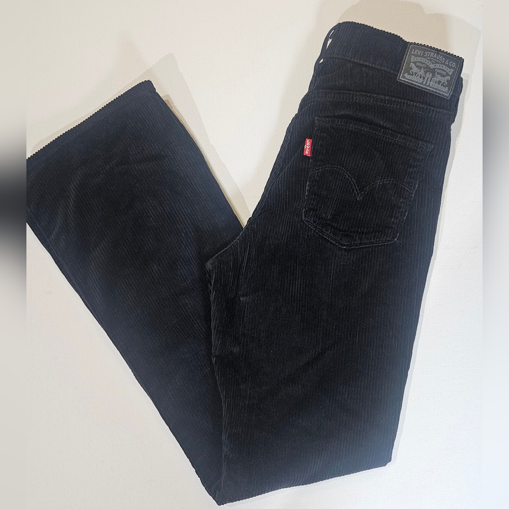 Levi's Black Boot Cut Jeans for Women